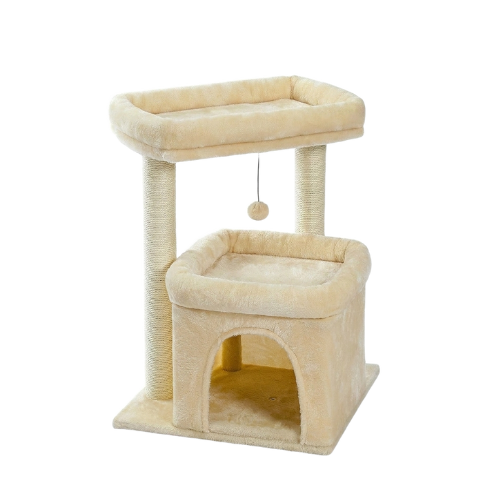 Arbre compact 68 cm — beige