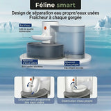 Fontaine à eau sans fil 3L pour chat | Féline Smart